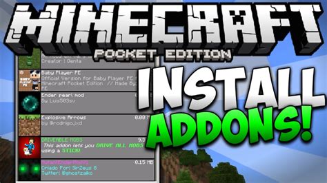 Minecraft PE Mods & Addons .